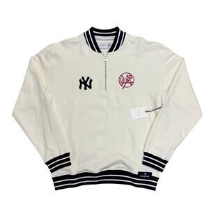 Aime Leon Dore New York Yankees Quarter Zip Pullover Size M